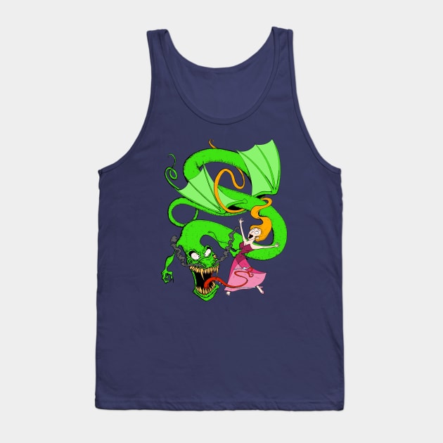 Crazy Dragon Tank Top by Ferrell